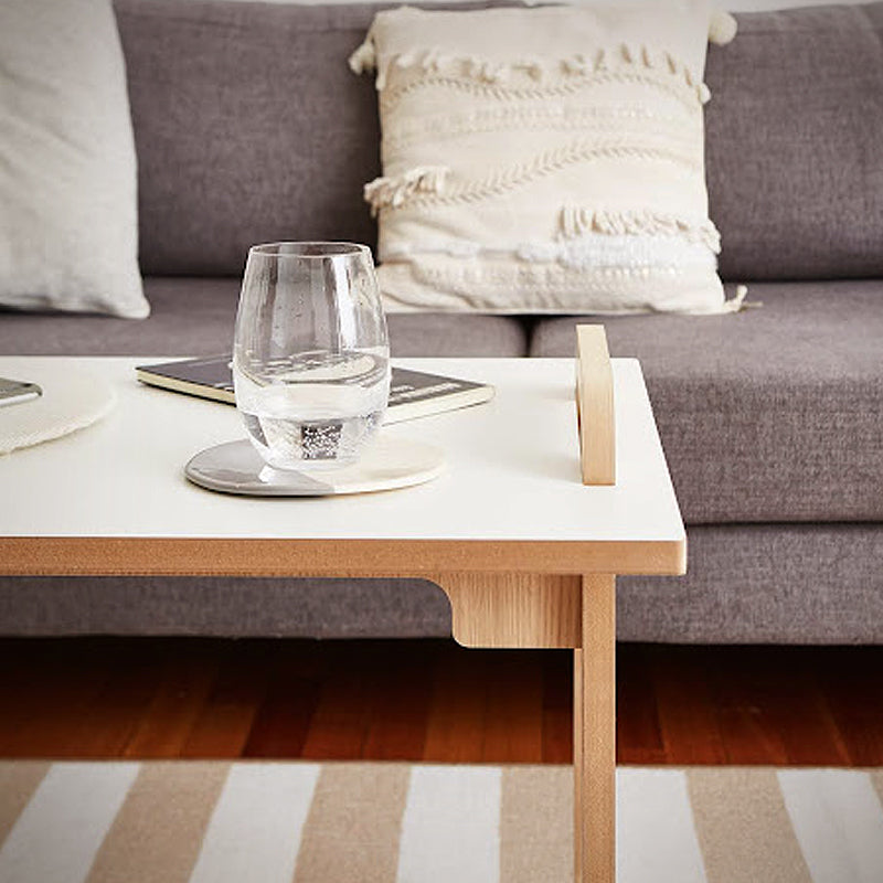 Mesa baja Milano Blanca